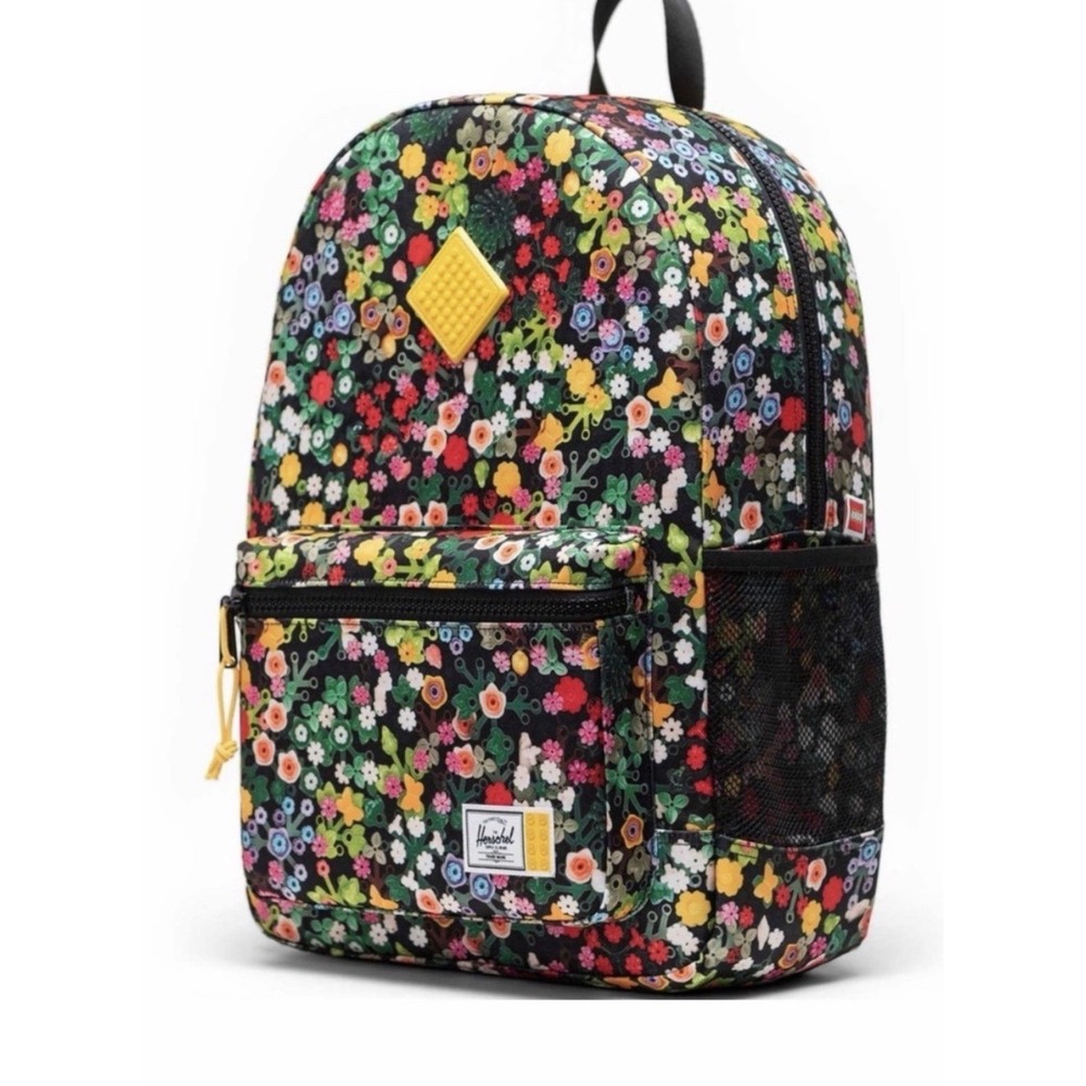 Herschel Supply Co. LEGO Herschel Heritage Backpack ~ Scavenger Hunt Meadow NWT